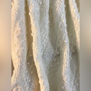 Yellow handmade baby blanket